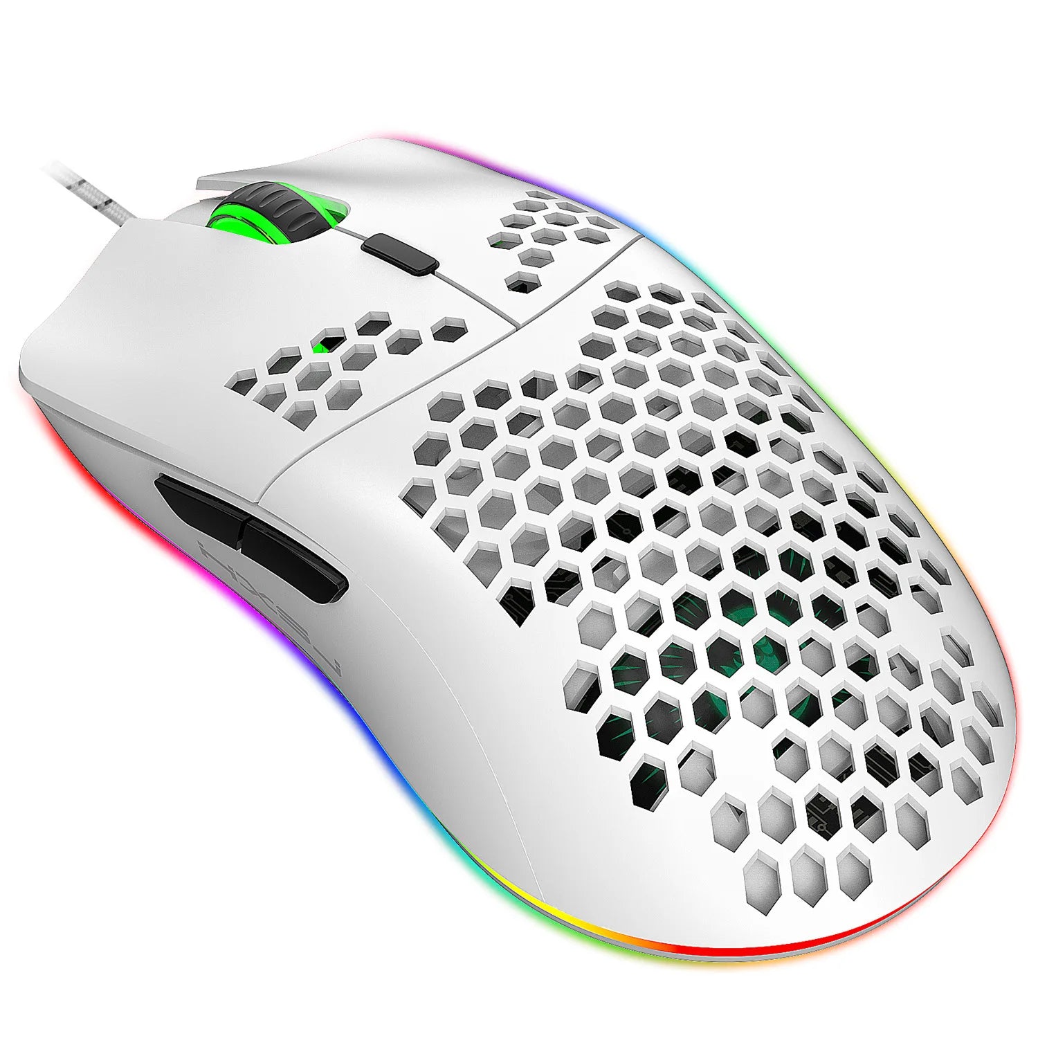 6400DPI Gaming Mouse – 6 Buttons, Macro Programming & RGB Lighting