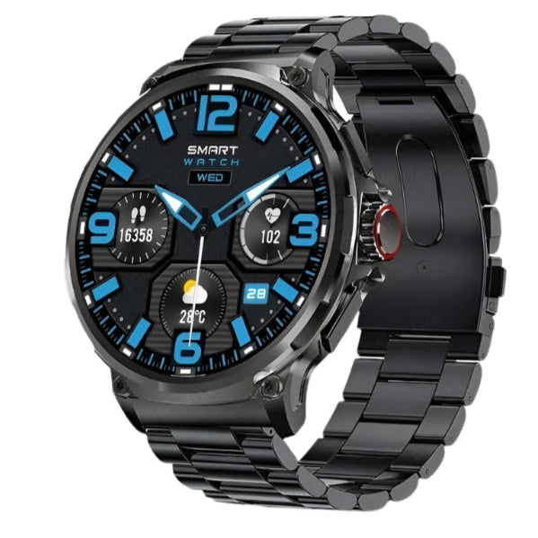 New 1.85" Ultra HD Smartwatch – GPS Tracking & Bluetooth Calls