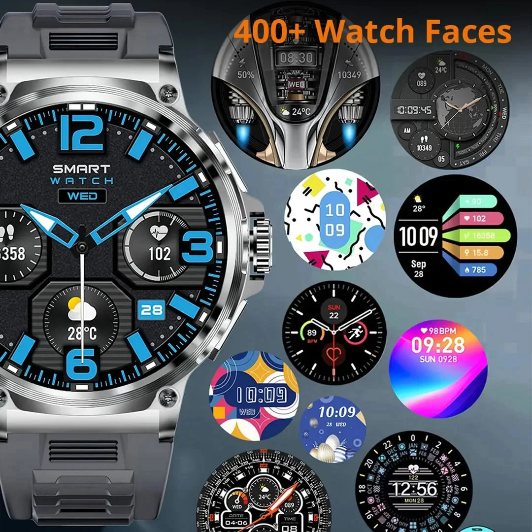 New 1.85" Ultra HD Smartwatch – GPS Tracking & Bluetooth Calls