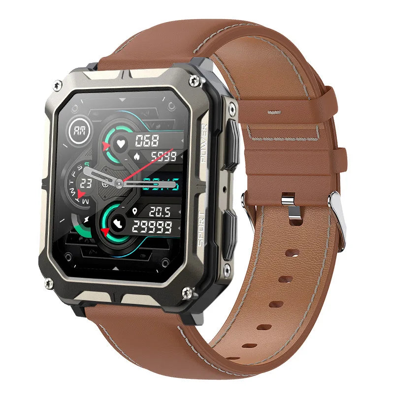 C20 Pro Sports Smartwatch – Music, Health Monitor & Bluetooth Calls