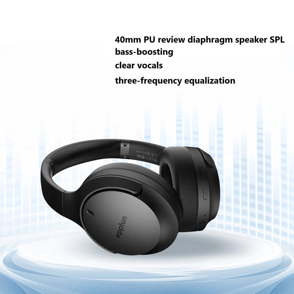 eppfun Over-Ear Headphones – AptX Sound with Auracast