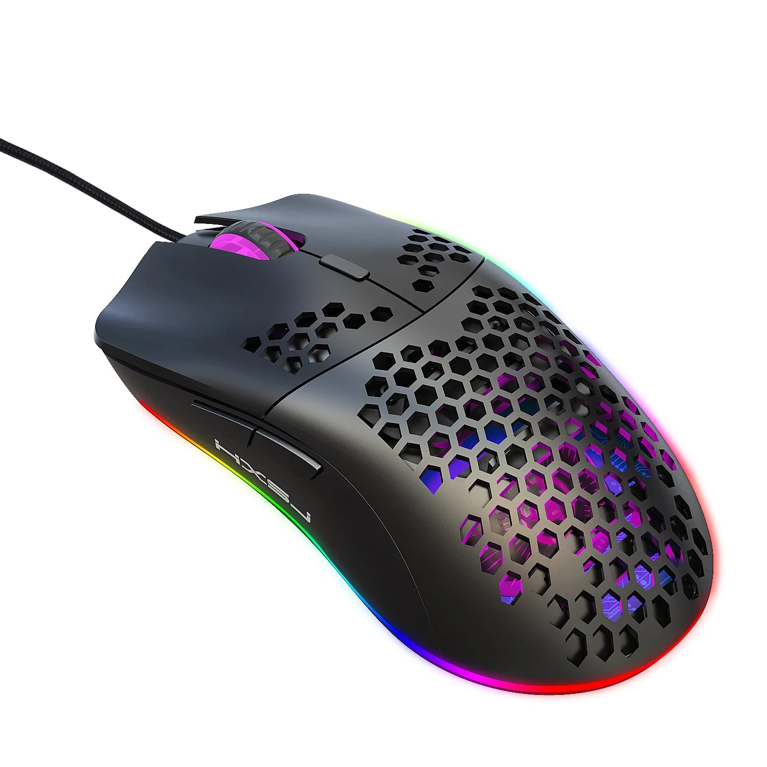 6400DPI Gaming Mouse – 6 Buttons, Macro Programming & RGB Lighting