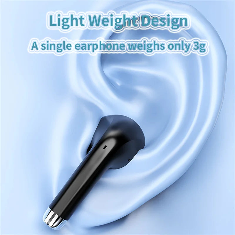 Feather-Light Bluetooth Earphone – Power Display, HiFi Sound, Long Battery Life