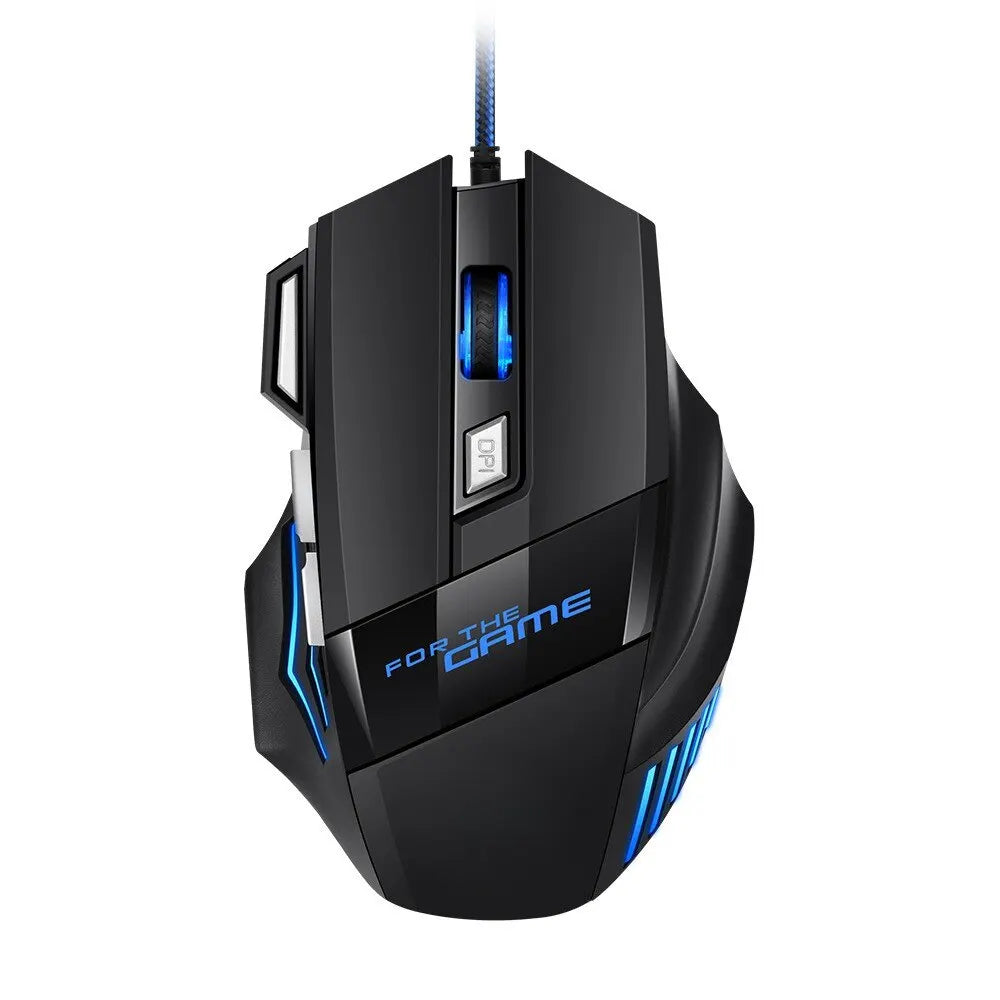 RGB Gaming Mouse – 7D Precision Wired Mouse for Laptop & PC Gamers