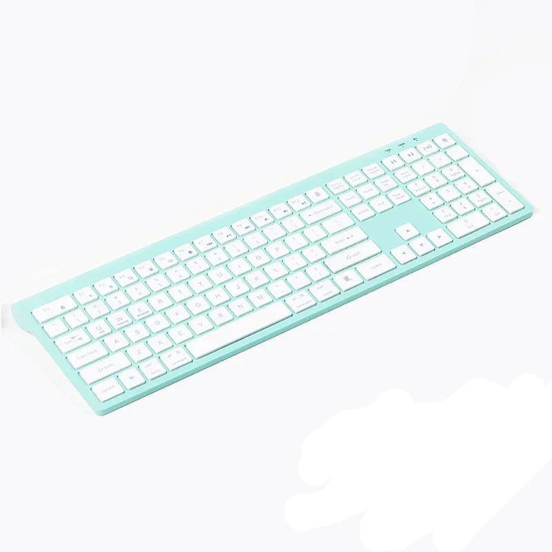 Bluetooth 3-Mode Wireless Keyboard & Mouse Combo – Rechargeable & Multi-Device