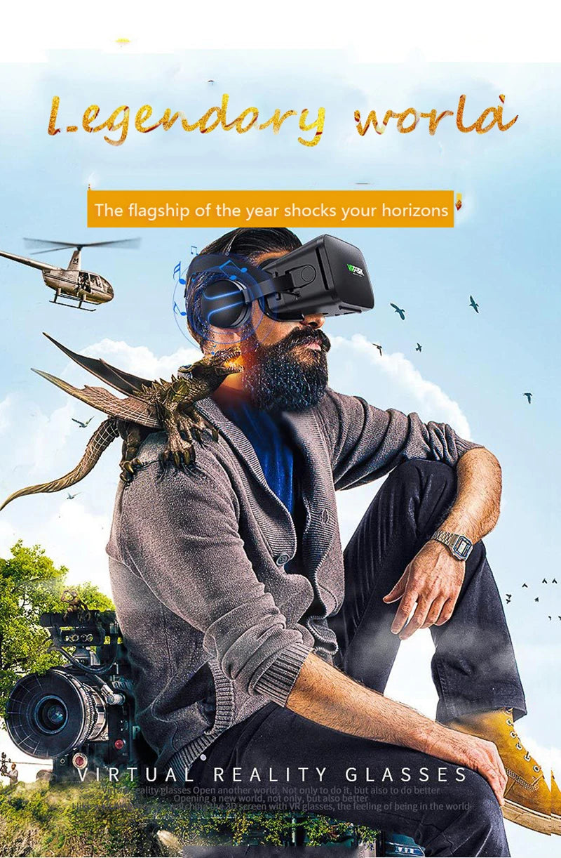 Viar VR Helmet – High-Quality Lenses & Easy Controller
