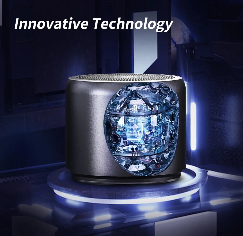 A106 Pro Mini Bluetooth Speaker – Bass Boost, IPX7 Waterproof, with Case