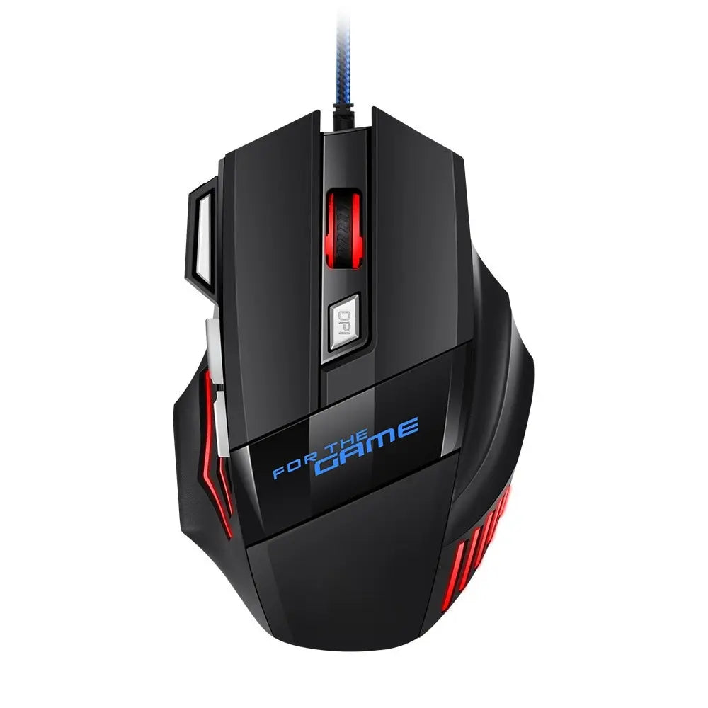 RGB Gaming Mouse – 7D Precision Wired Mouse for Laptop & PC Gamers