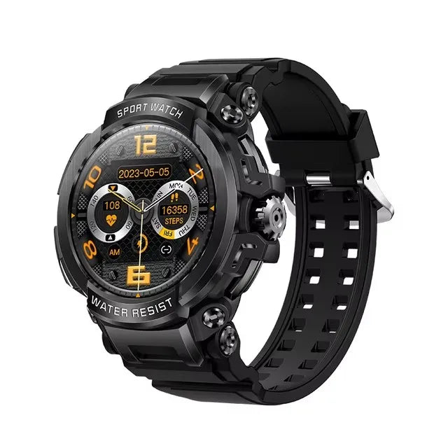 T90 Smart Watch – Bluetooth Call, GPS, 120+ Sports Modes, 600mAh Battery