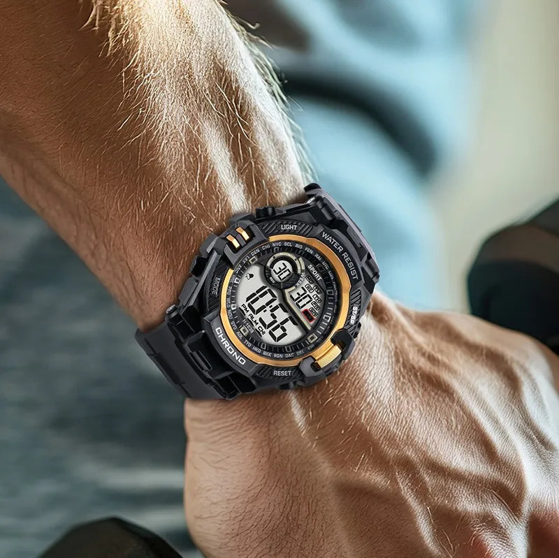 Waterproof Sports Watch – Luxury Electronic Military Digital Design
