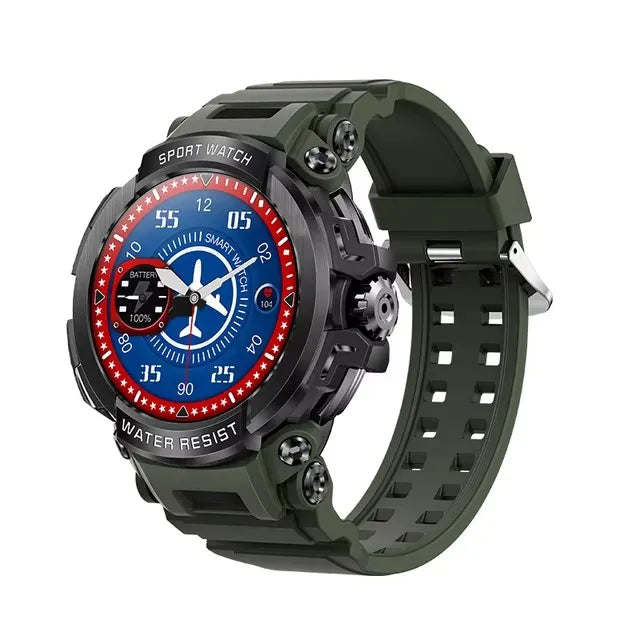 T90 Smart Watch – Bluetooth Call, GPS, 120+ Sports Modes, 600mAh Battery