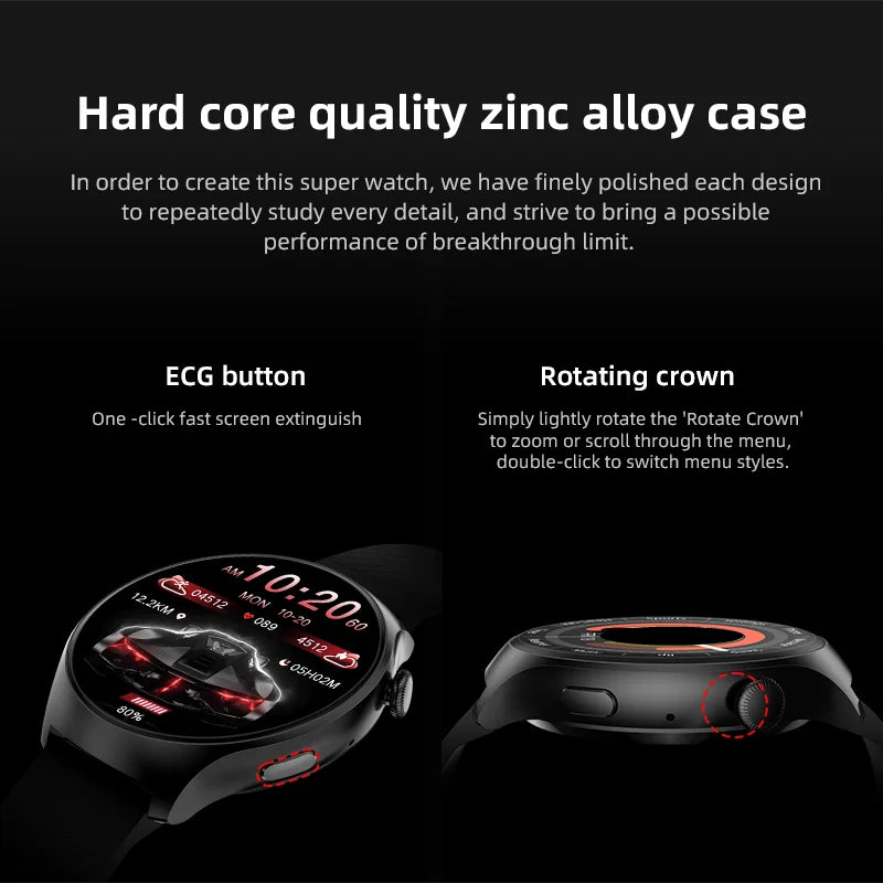 JW4 Pro+ Smartwatch – Bluetooth Calling & GPS Tracking