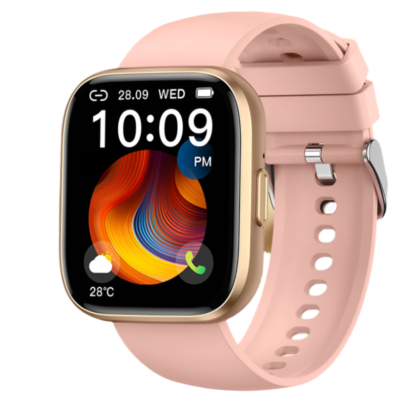 IUTECH P114 Smart Watch – 1.85" Display, Bluetooth Call, Waterproof for Men & Women