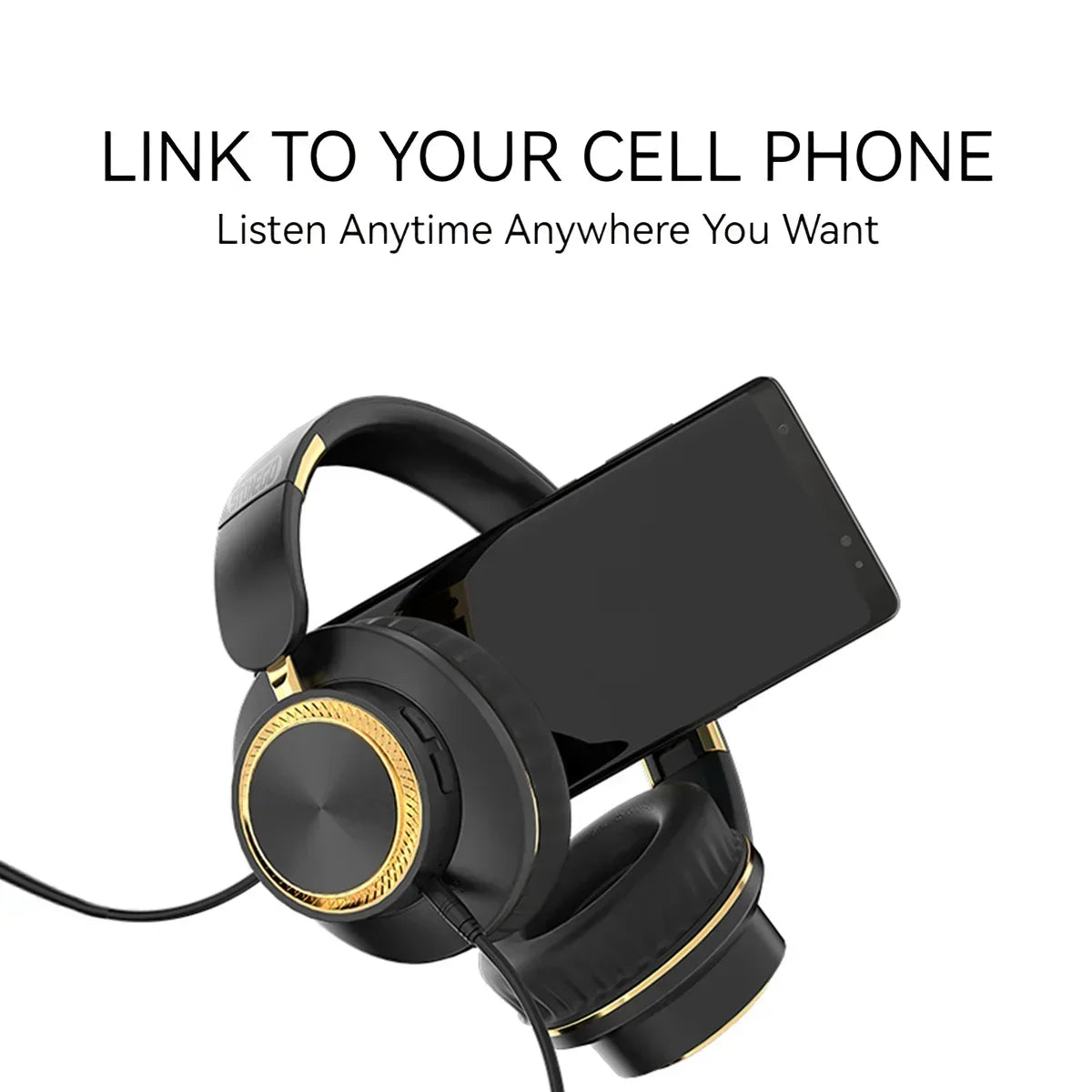 Foldable Bluetooth Sports Headset – Bass Sound, TF Card, Unique Design