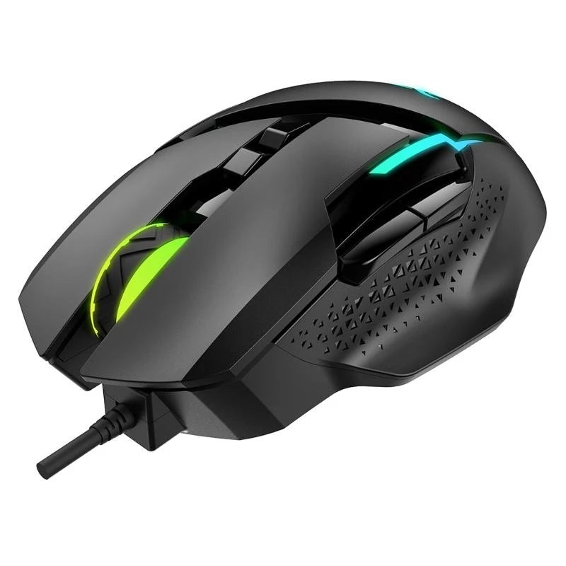 A3PD RGB Gaming Mouse Three Gears DPI Adjustable with Colorful Breathing Light