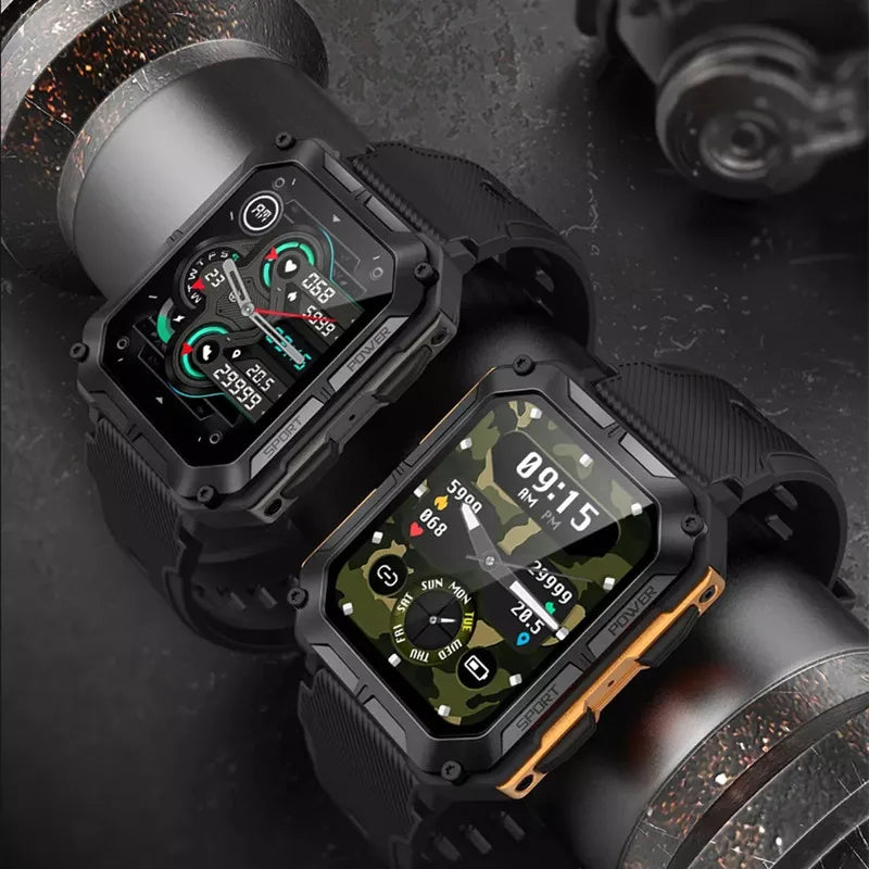 C20 Pro Sports Smartwatch – Music, Health Monitor & Bluetooth Calls