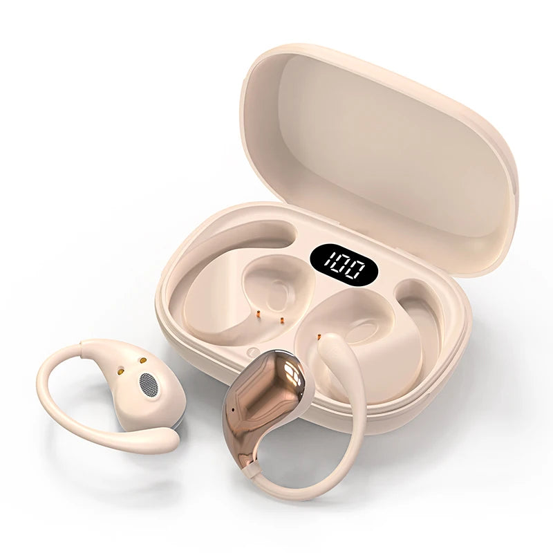 Smart Wireless Bluetooth Earbuds – Waterproof, Stereo Sound, Touch Control
