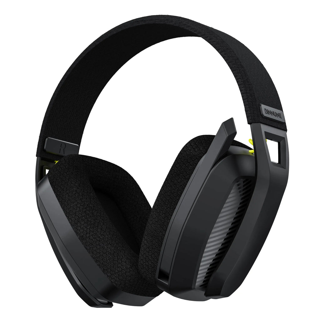 BINNUNE Wireless Gaming Headset – Bluetooth + 2.4GHz with Mic