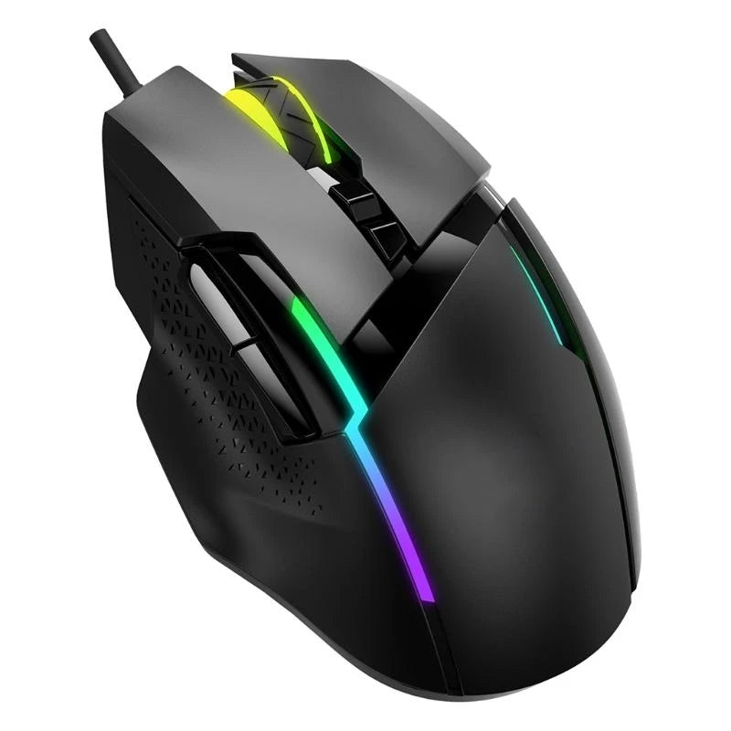 A3PD RGB Gaming Mouse Three Gears DPI Adjustable with Colorful Breathing Light