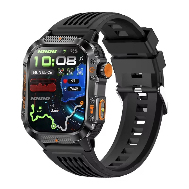 HT36 Smartwatch for Men – Outdoor Sports with GPS & Compass