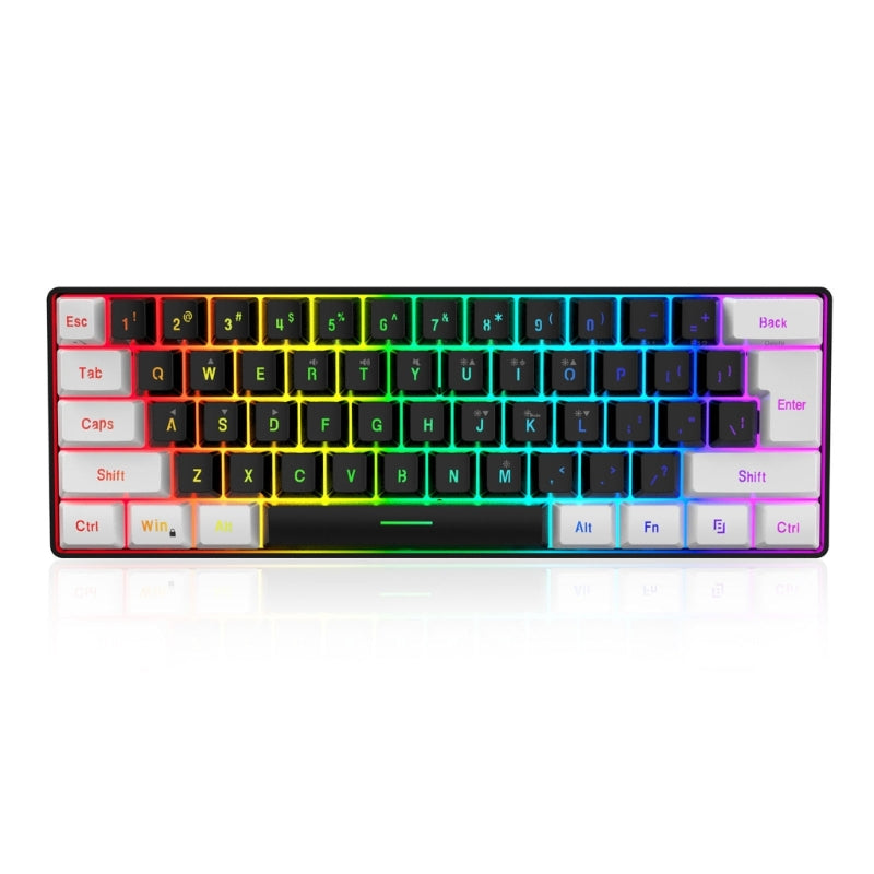 RGB Gaming Keyboard – Water Resistant with Media Keys & Comfortable Typing