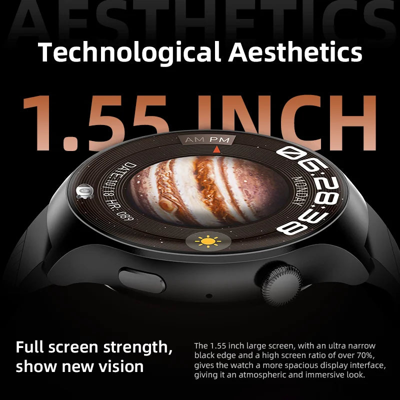 JW4 Pro+ Smartwatch – Bluetooth Calling & GPS Tracking