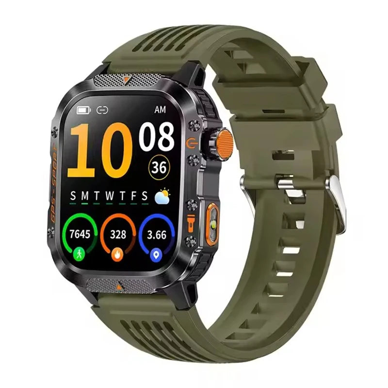 HT36 Smartwatch for Men – Outdoor Sports with GPS & Compass