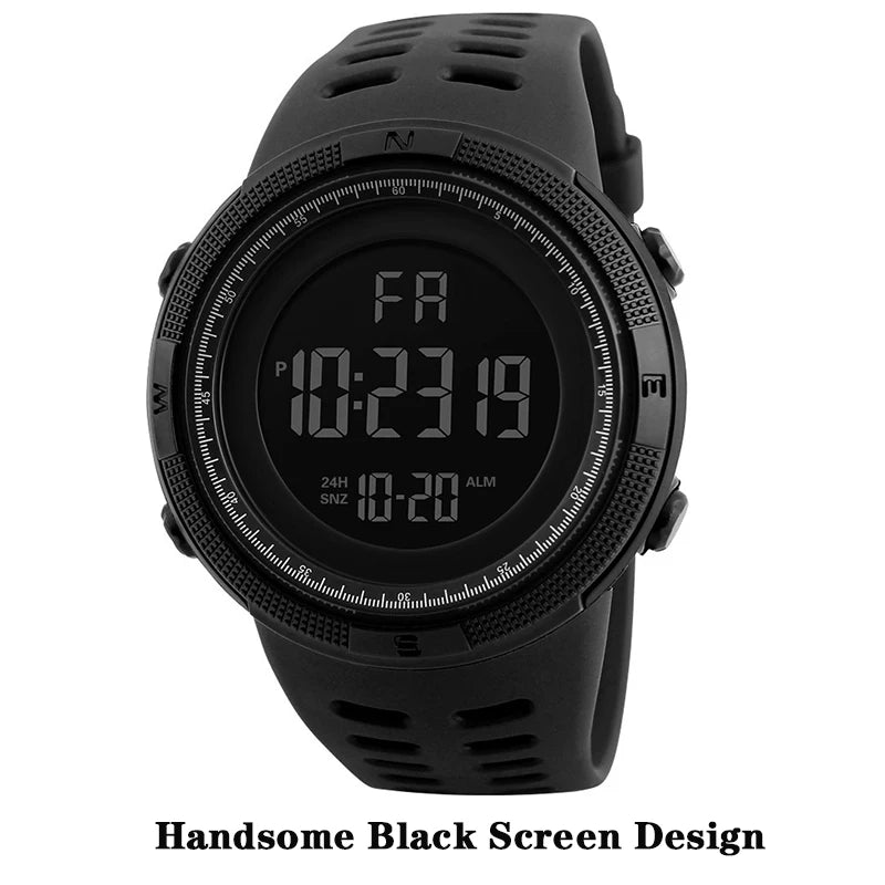 Waterproof Sports Watch – Luxury Electronic Military Digital Design
