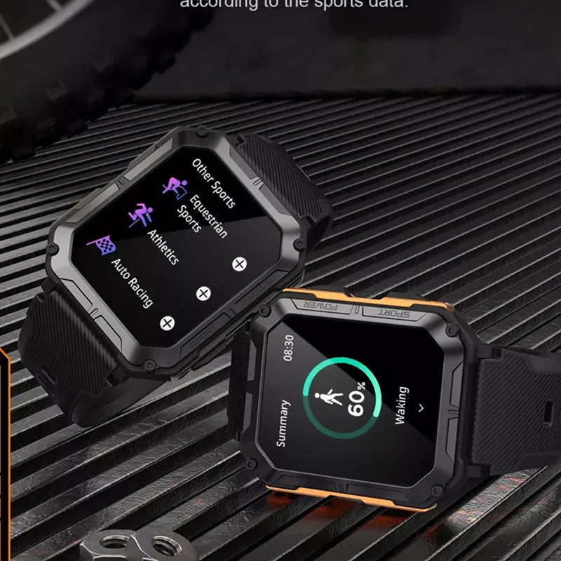 C20 Pro Sports Smartwatch – Music, Health Monitor & Bluetooth Calls