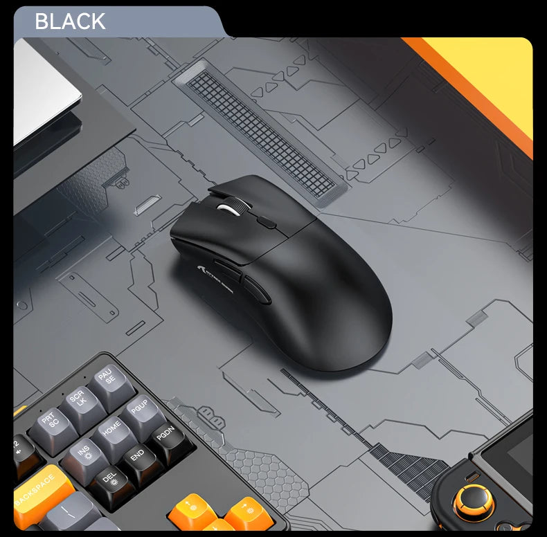 Attack Shark R1 Gaming Mouse – Tri-Mode, 18000DPI, Macro Programmable