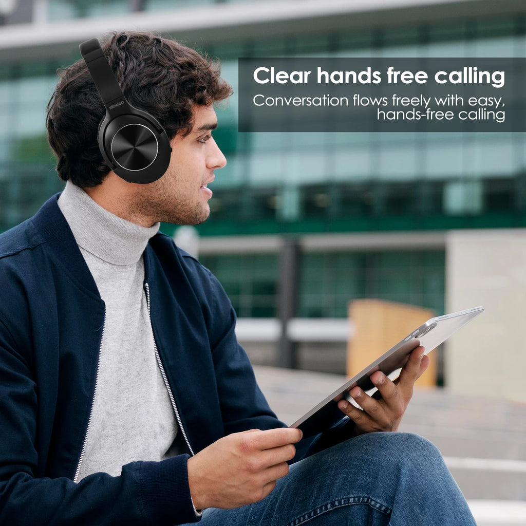 Siindoo ANC Headphones – Active Noise Cancelling & Deep Bass