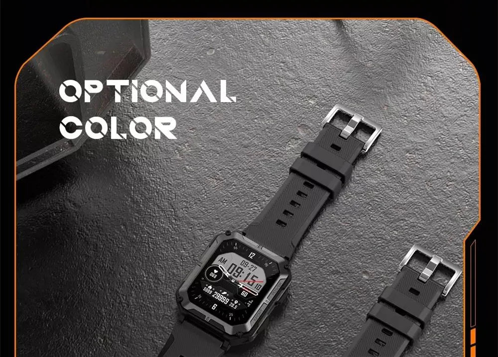 C20 Pro Sports Smartwatch – Music, Health Monitor & Bluetooth Calls