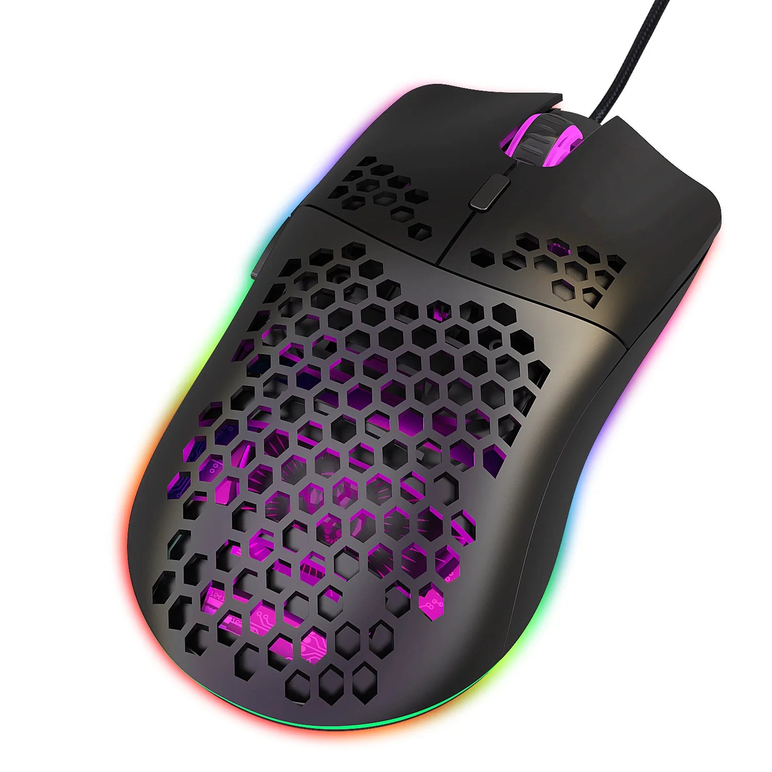 6400DPI Gaming Mouse – 6 Buttons, Macro Programming & RGB Lighting